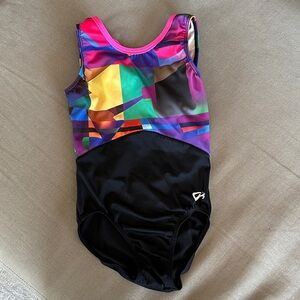 GK Multicolor and Black Gymnastics Leo